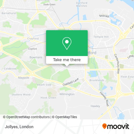 Jollyes map