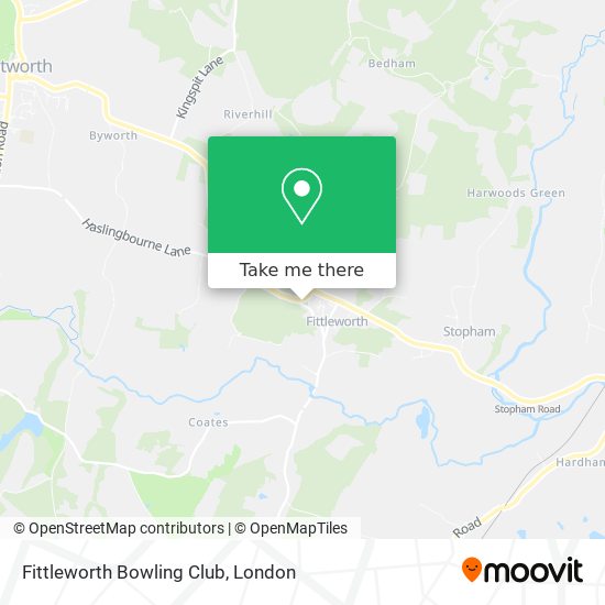 Fittleworth Bowling Club map