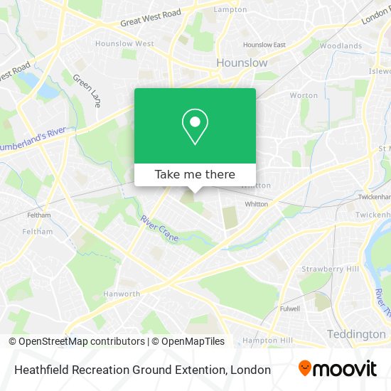 Heathfield Recreation Ground Extention map