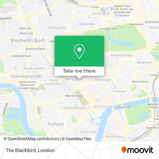The Blackbird map