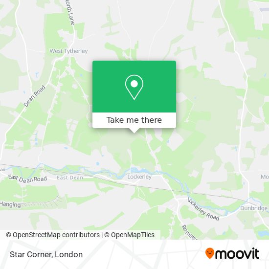 Star Corner map