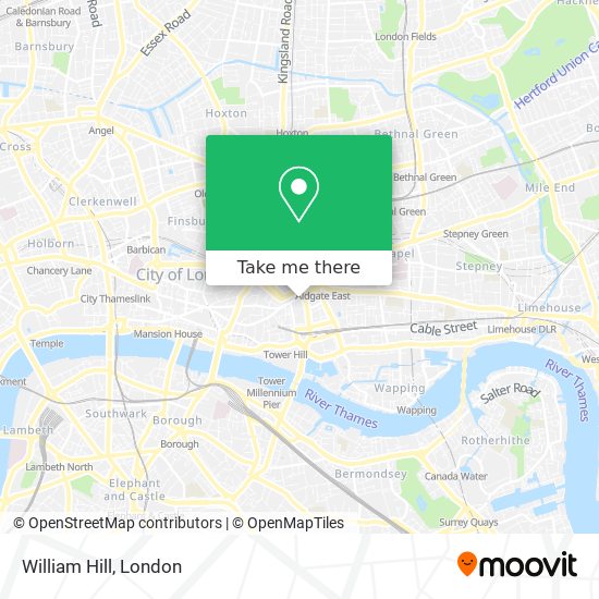William Hill map