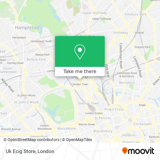 Uk Ecig Store map