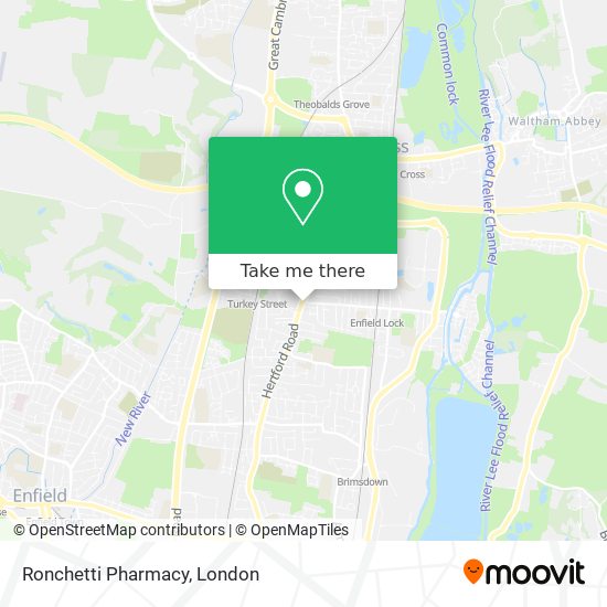 Ronchetti Pharmacy map