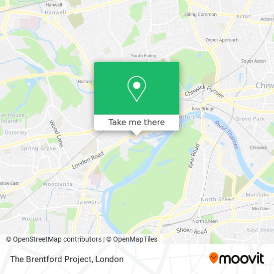 The Brentford Project map