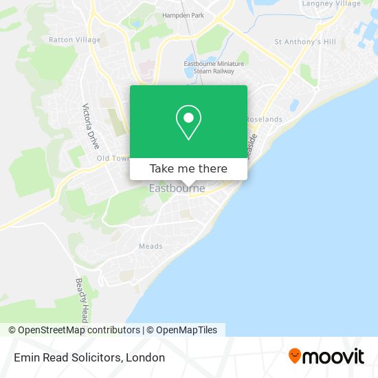 Emin Read Solicitors map