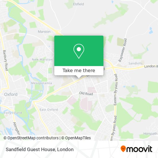 Sandfield Guest House map