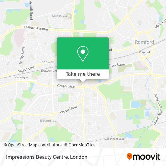 Impressions Beauty Centre map