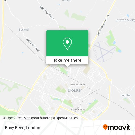 Busy Bees map