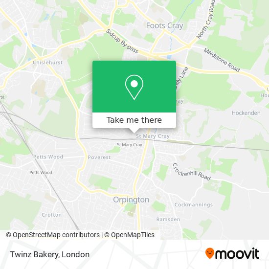 Twinz Bakery map