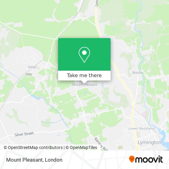 Mount Pleasant map