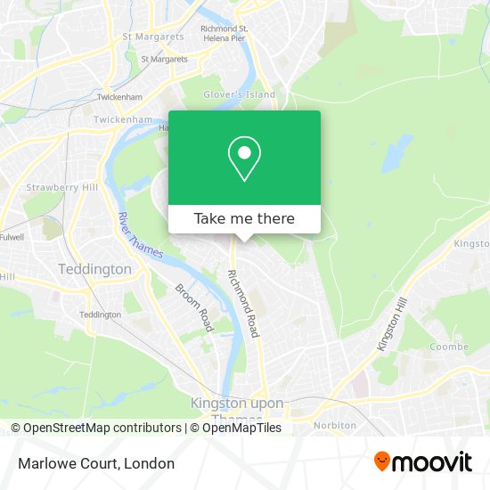 Marlowe Court map