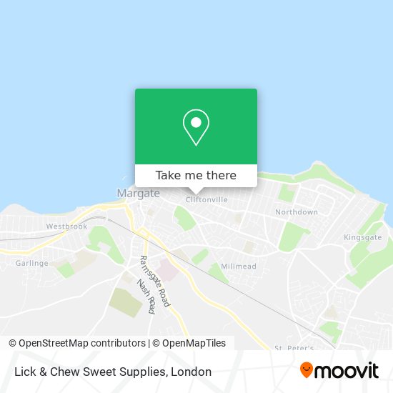 Lick & Chew Sweet Supplies map