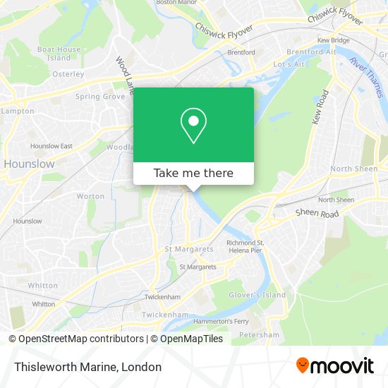 Thisleworth Marine map