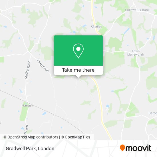Gradwell Park map