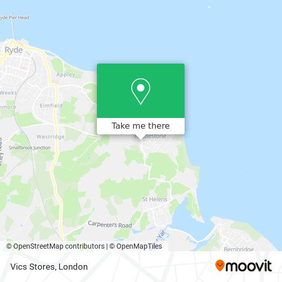 Vics Stores map