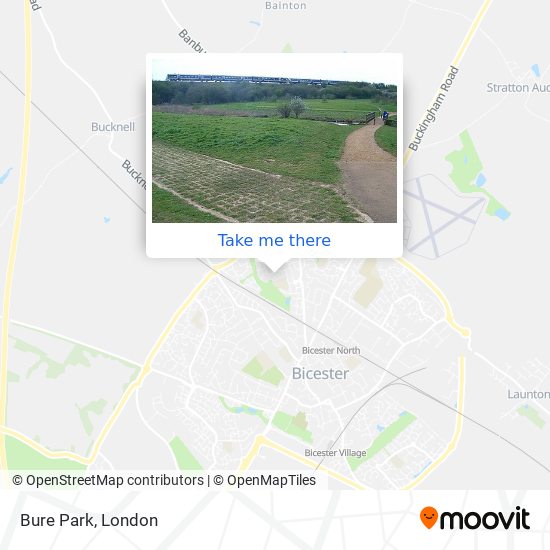 Bure Park map