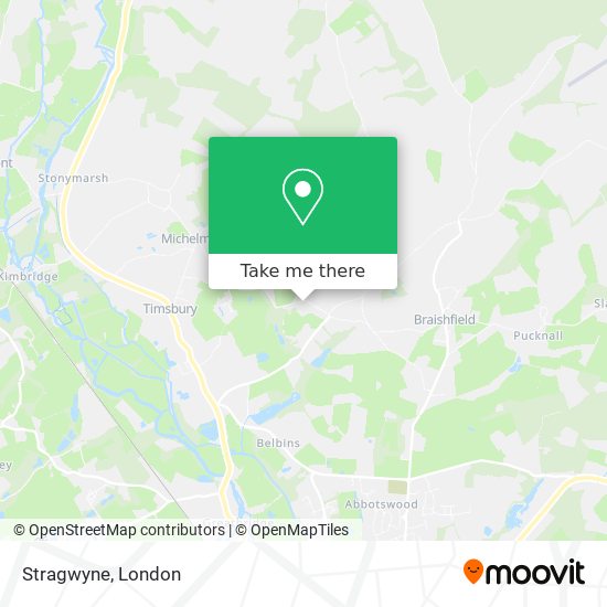 Stragwyne map