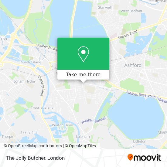 The Jolly Butcher map