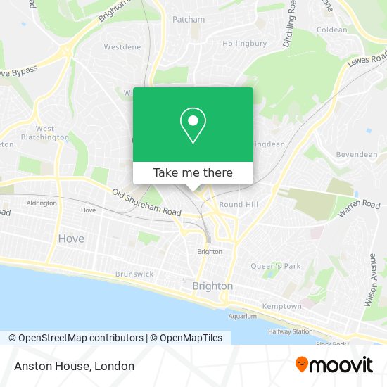 Anston House map