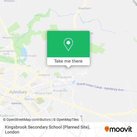 Kingsbrook Secondary School (Planned Site) map