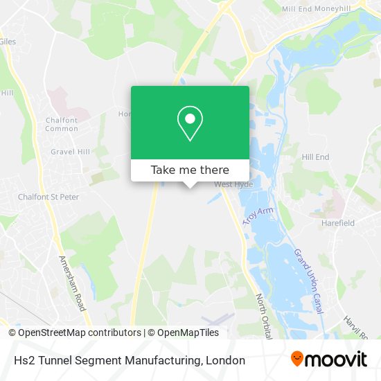 Hs2 Tunnel Segment Manufacturing map