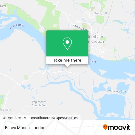 Essex Marina map