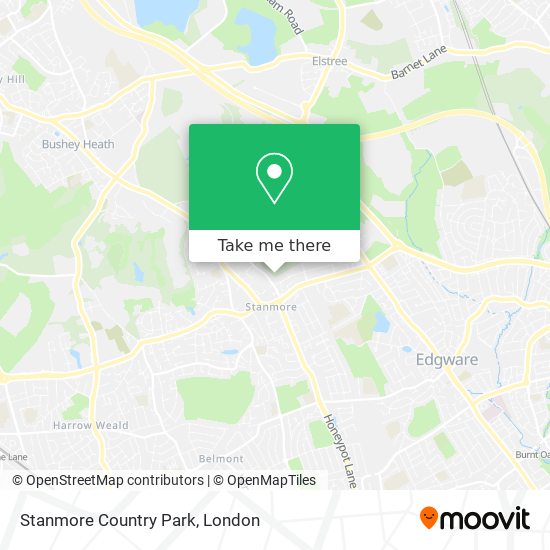 Stanmore Country Park map