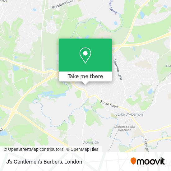 J's Gentlemen's Barbers map