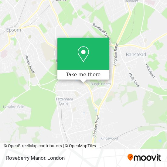Roseberry Manor map