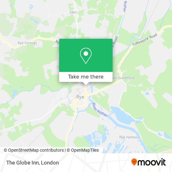 The Globe Inn map