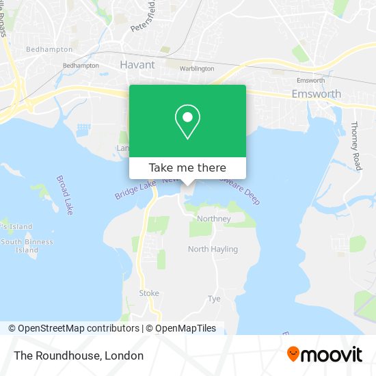 The Roundhouse map