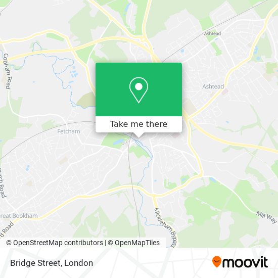 Bridge Street map