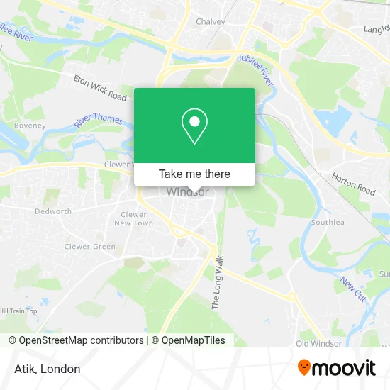 How to Get to Atik in Windsor by Bus or Train?