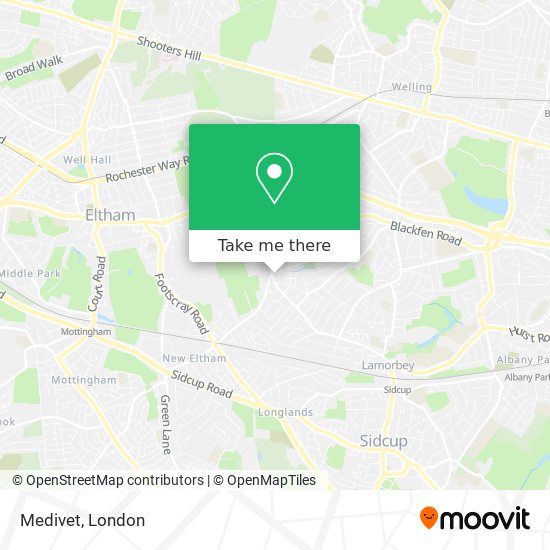 Medivet map