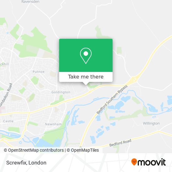 Screwfix map