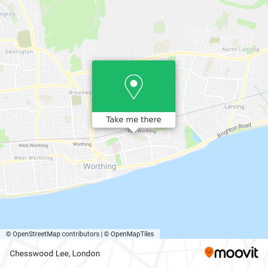 Chesswood Lee map