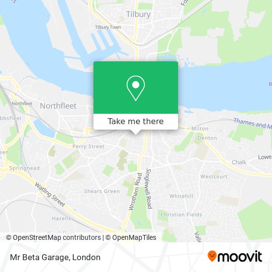 Mr Beta Garage map