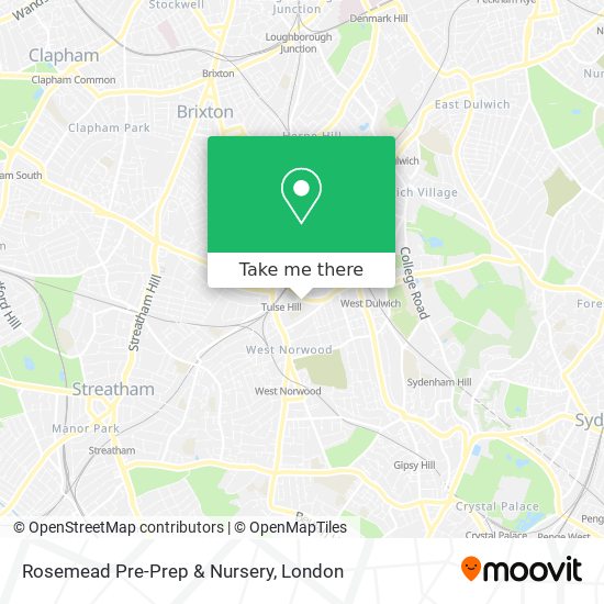 Rosemead Pre-Prep & Nursery map