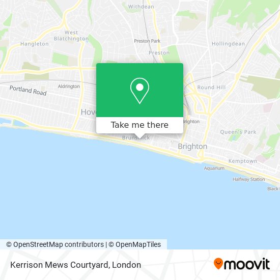 Kerrison Mews Courtyard map