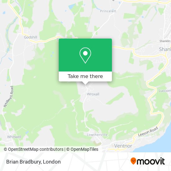 Brian Bradbury map