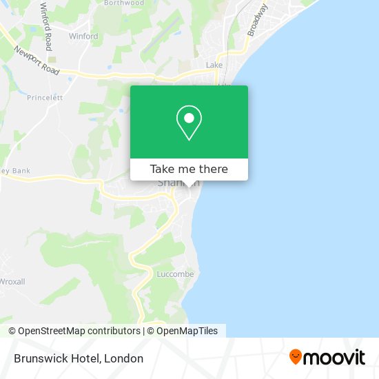 Brunswick Hotel map
