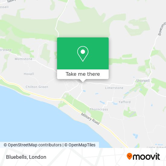 Bluebells map