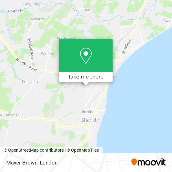 Mayer Brown map