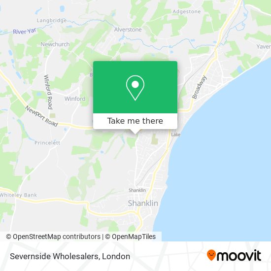 Severnside Wholesalers map