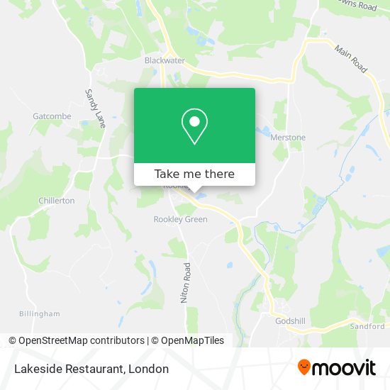 Lakeside Restaurant map