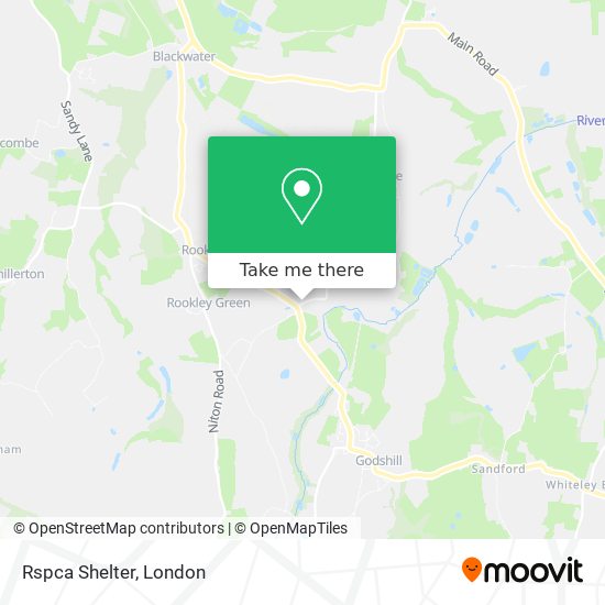 Rspca Shelter map