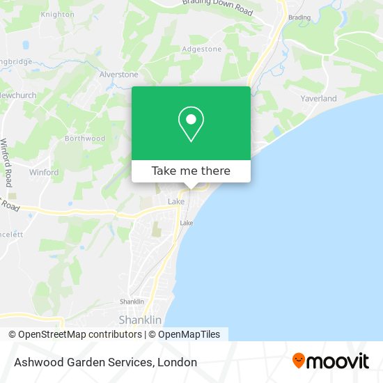 Ashwood Garden Services map