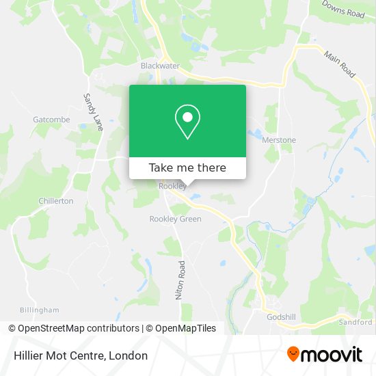 Hillier Mot Centre map