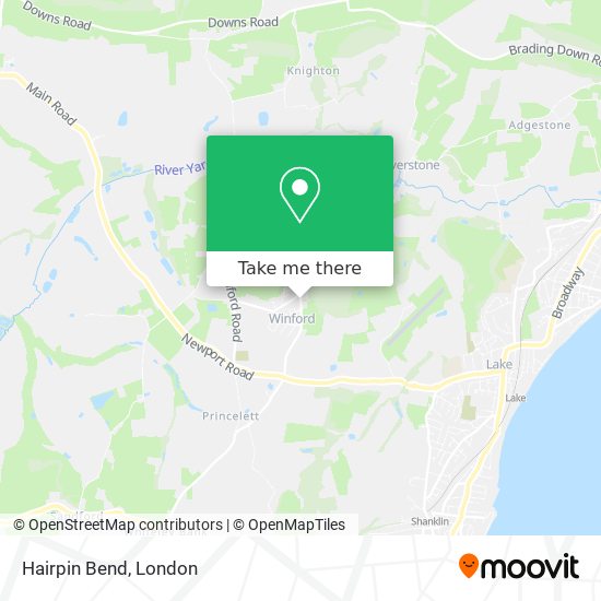 Hairpin Bend map